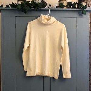 Vintage Givenchy spring soft yellow sweater, XS
